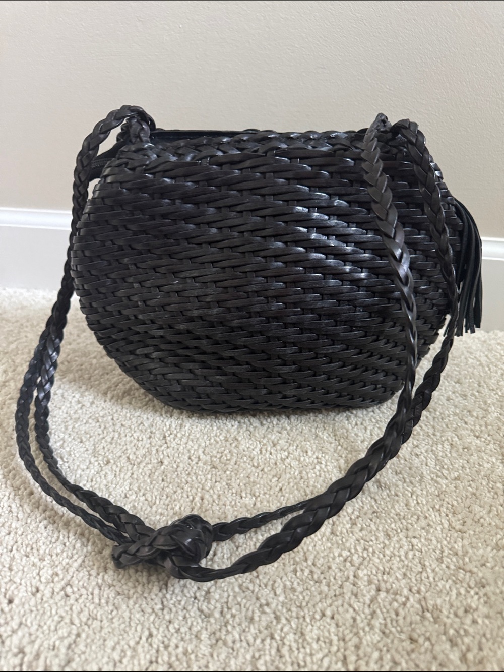 Cosci leather shoulder bag Hand Made Italy